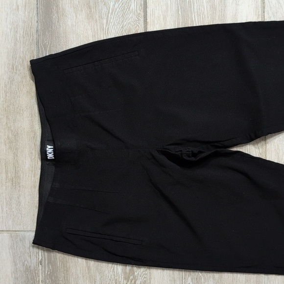 DKNY Black Jegging Pants | DKNY Elastic Waist Dress Pants | - Picture 2 of 9